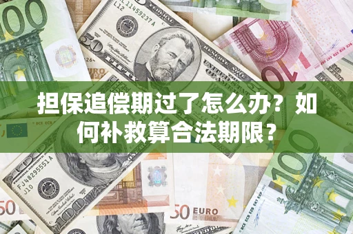 北京担保追偿期过了怎么办？如何补救算合法期限？