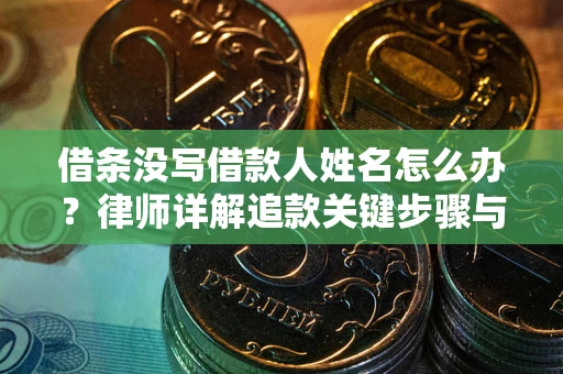 北京借条没写借款人姓名怎么办？律师详解追款关键步骤与证据链构建