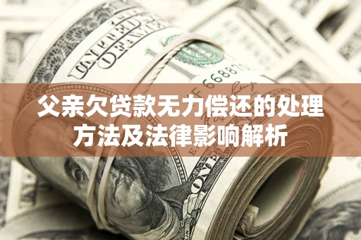 北京父亲欠贷款无力偿还的处理方法及法律影响解析