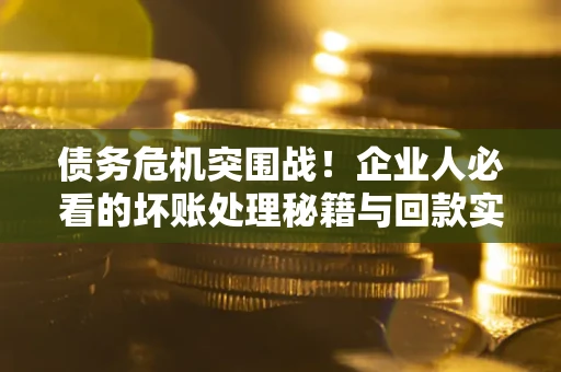 北京债务危机突围战！企业人必看的坏账处理秘籍与回款实战指南